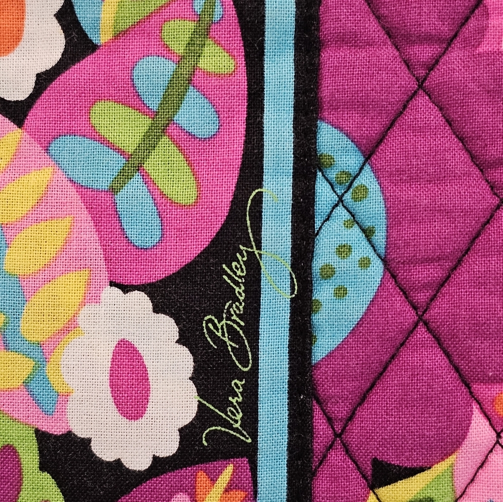 Vera Bradley Vibrant Floral Hipster/Crossbody Bag, GUC, Size Large - Picture 6 of 12